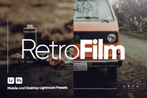 ARTA Retro Film Presets for Lightroom